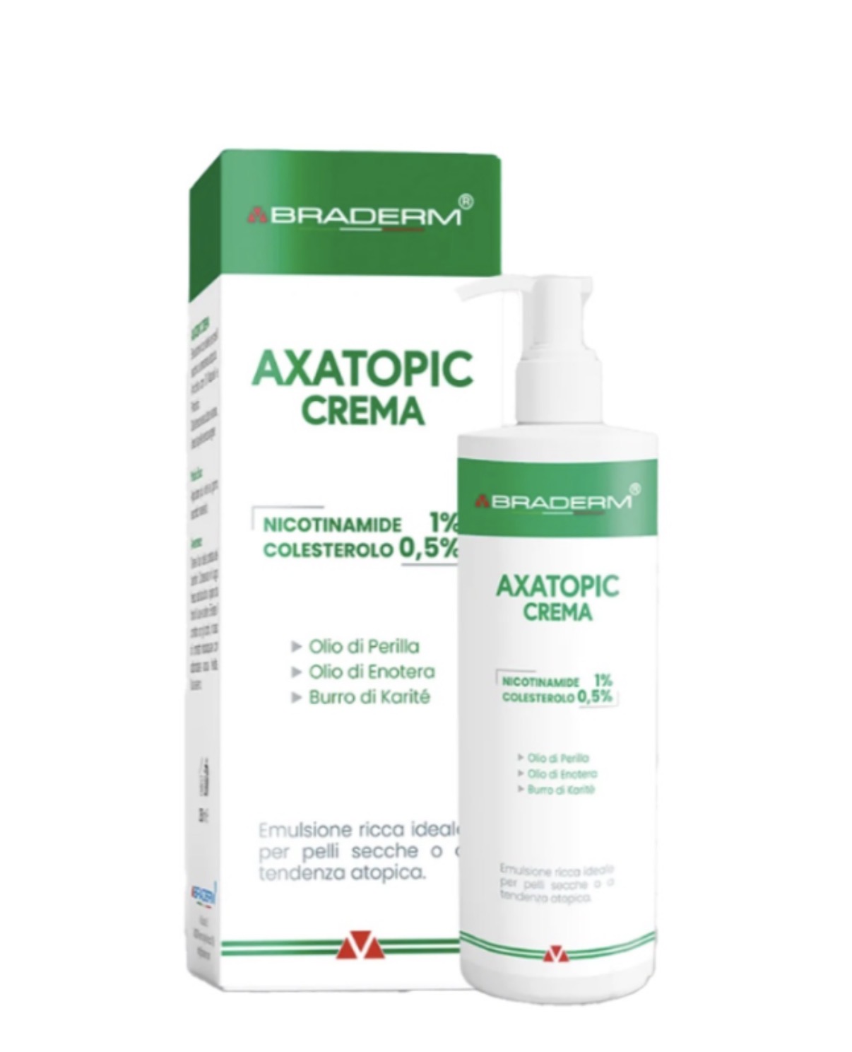 Axatopic cream Зволожуюча емульсія миттєвої дії з керамідами